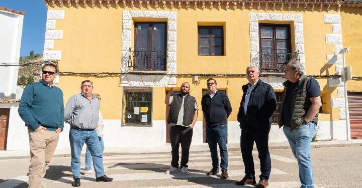 Vega visita en Romanones, Irueste y Yélamos