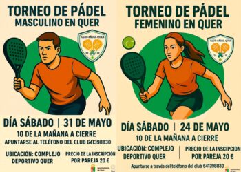 El Polideportivo La Dehesa acoge el Torneo de Pádel de Quer
