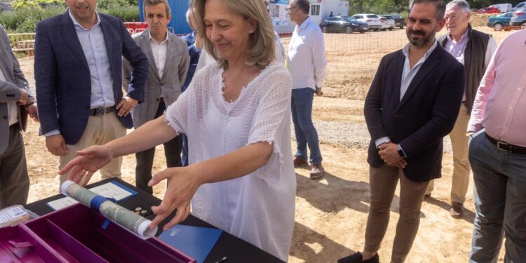 La obra de la depuradora de Iriépal ya es una realidad