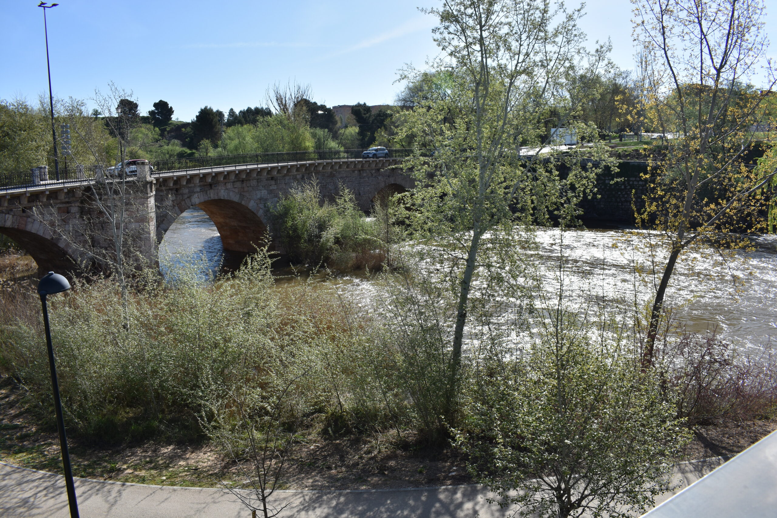imagen de la crecida del río henares en 2025, archivo de La Clave Guadalajara