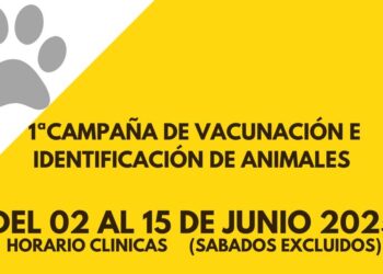 Comienza la 1ª Campaña de Vacunación e Identificación de animales en Azuqueca