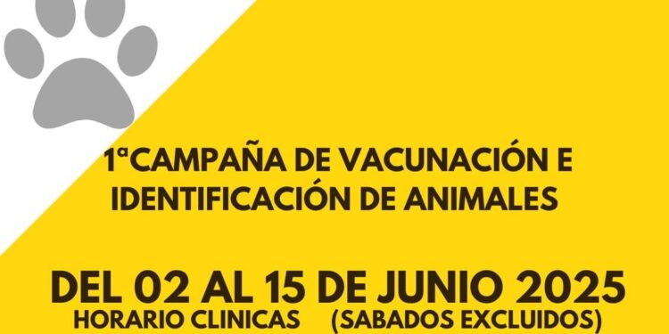 Comienza la 1ª Campaña de Vacunación e Identificación de animales en Azuqueca