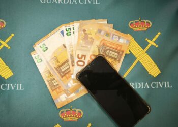La Guardia Civil detiene a una persona por estafa y falsificación de billetes