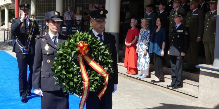 Guadalajara rinde homenaje a las víctimas del terrorismo en la Policía Nacional