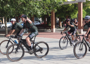 “El Motor de tus Pasos” inicia su segundo reto Cabanillas-Montpellier en bicicleta