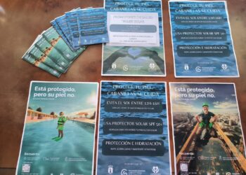 Cabanillas conciencia sobre la protección de la piel en verano