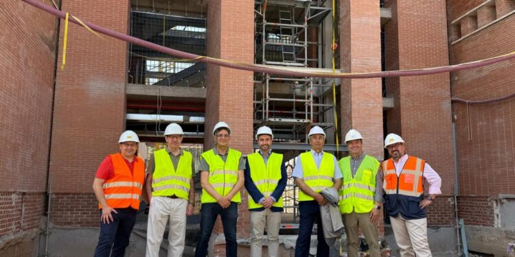 El campus de la UAH de Guadalajara avanza a buen ritmo y en plazo