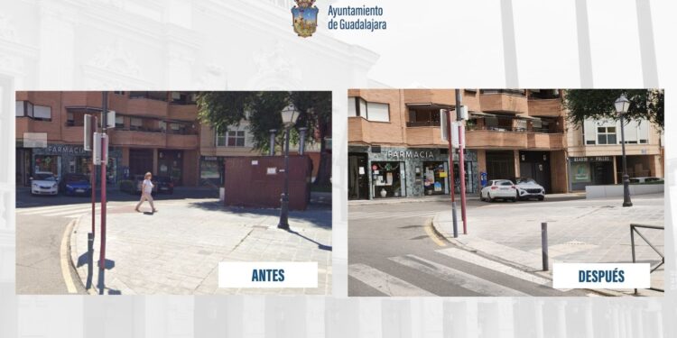 Comienzan las actuaciones de mejora del entorno urbano en Guadalajara