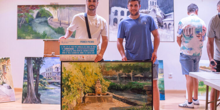 Una bella vista de la Fuente de los Muertos gana en Trillo