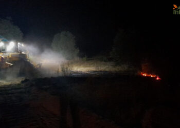 El incendio de Méntrida evoluciona favorablemente