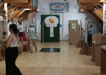 Krahn llega a Almonacid de Zorita con una exposición que invita a pensar la ciencia desde el arte