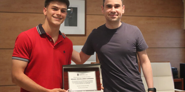 Miguel Magallares Camarma es recibido oficialmente por Cabanillas del Campo