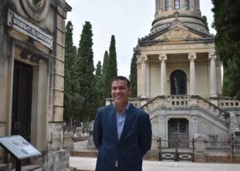Entrevista con David García: «El cementerio es uno de los lugares más visitados de Guadalajara»