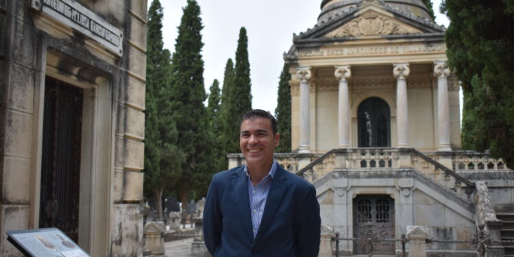 Entrevista con David García: «El cementerio es uno de los lugares más visitados de Guadalajara»