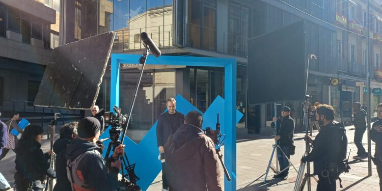 Un rodaje en el corazón de Guadalajara